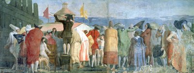 O Novo Mundo, afresco de 1791-97) (ver também 230499) de Giovanni Domenico Tiepolo